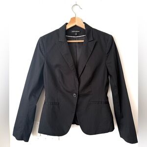 Express Black Single-Button Women's Blazer